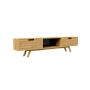 Szafka RTV-36 Drewno Lite Dąb Loft Lakier Rozmiary od 100 cm do 200 cm PREMIUM